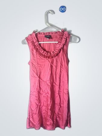 Pink Ruffled Dress