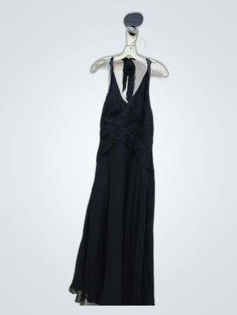 Jones New York Black Halter Midi Dress