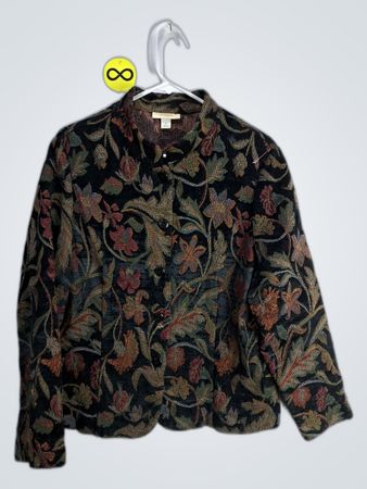 Dressbarn Floral Blazer