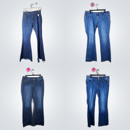 Blue Flare Jean Bundle