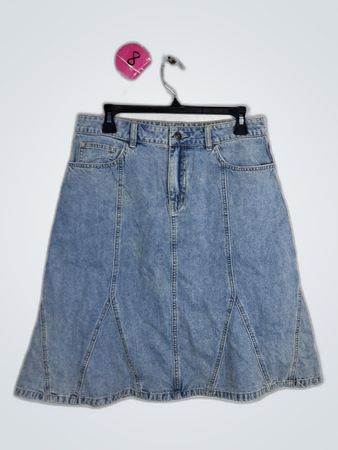 Denim Mini Skirt