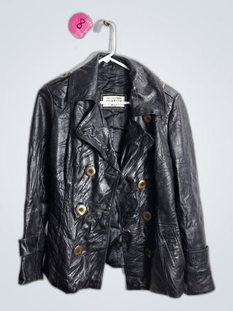 Marius Faux Leather Jacket
