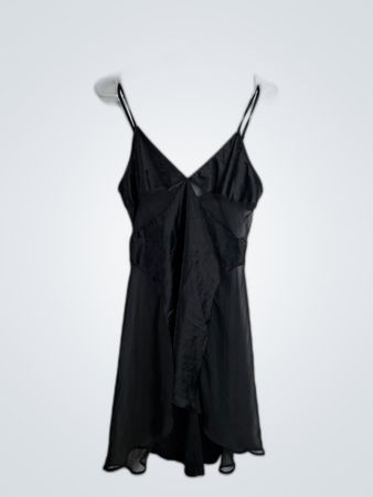 Unbranded Black Slip Dress
