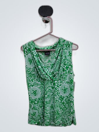 Green Paisley Blouse