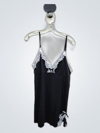 Black Lace Trim Camisole