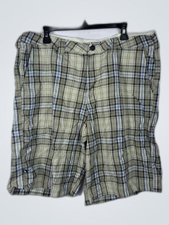 Gotcha Plaid Cotton Cargo Shorts