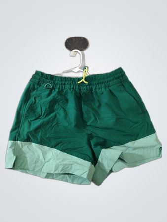 Green Stretch Tech Swimming Shorts Size M