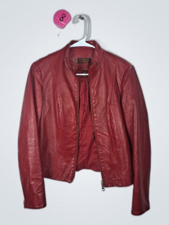 Daniélier Red Leather Jacket
