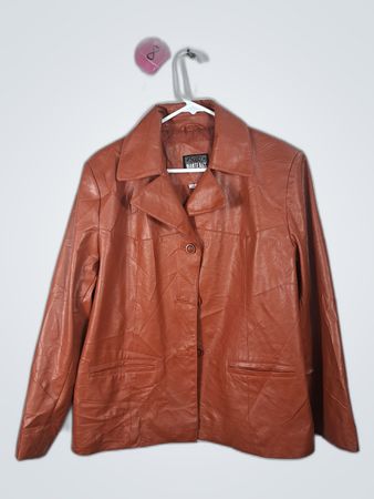 Manteaux Leather Jacket