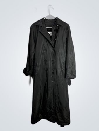 Liz Claiborne Black Trench Coat