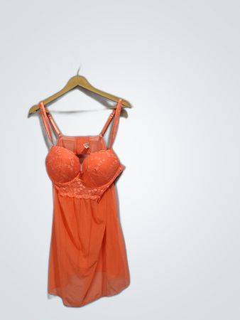 TALA Orange Lace Babydoll