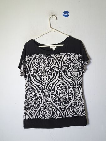 Dressbarn Printed Blouse