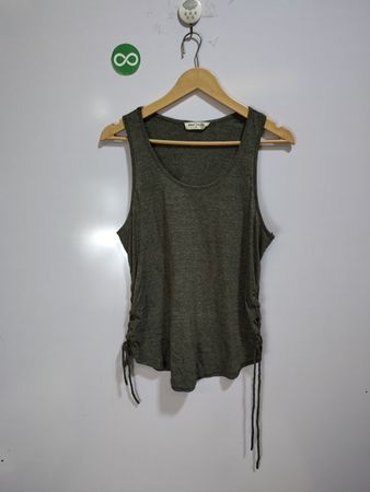 Bear Dance Grey Sleeveless Tank Top