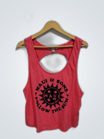Maui & Sons Graphic Tank Top
