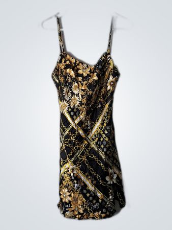 Floral Patterned Mini Dress