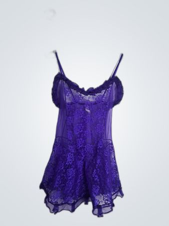 Purple Lace Chemise