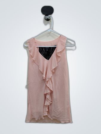 Pink Ruffled Top