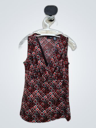 East5th Printed Sleeveless Blouse