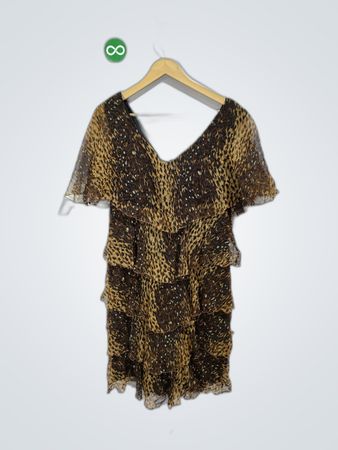 Patra Leopard Print Dress