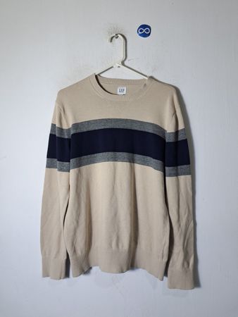 Gap Striped Crewneck Sweater