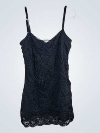 Dressbarn Black Lace Camisole