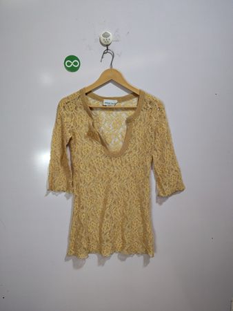 Jordan Taylor Sheer Lace Blouse