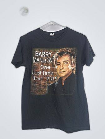 Barry Manilow One Last Time 2015 Tour Printed T-Shirt