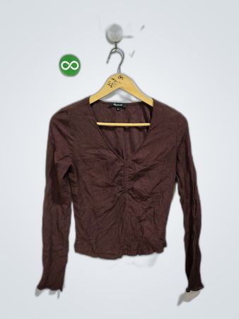 Madewell Long Sleeve Blouse