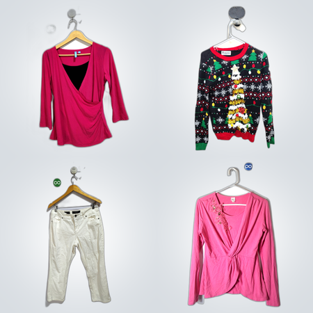 Long-Sleeve Blouses Bundle