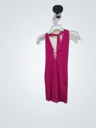 Unbranded Sparkly Pink Halter Top