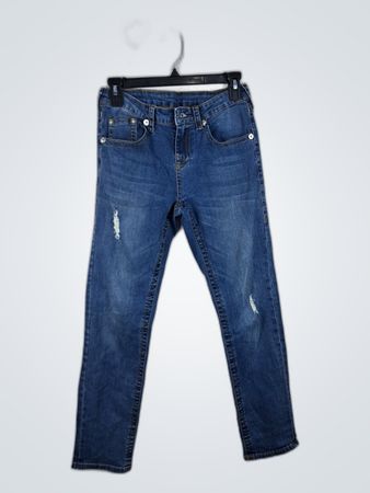 Niedrig geschnittene Skinny-Jeans