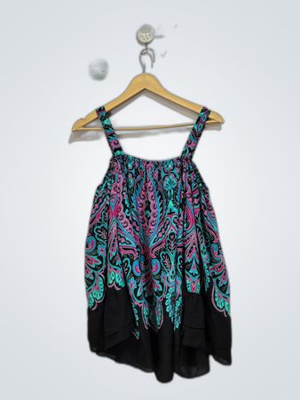 A&C Rachel Printed Sleeveless Blouse