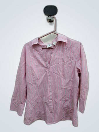 Riders by Lee Striped Button-Up Shirt