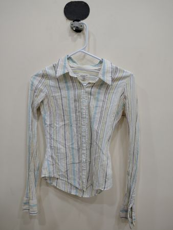Abercrombie & Fitch Striped Button-Up Shirt