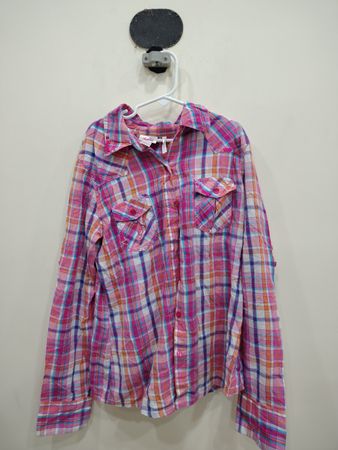 Justice Plaid Flannel Shirt