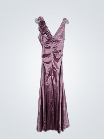 Xscape Petite Pink Satin Dress