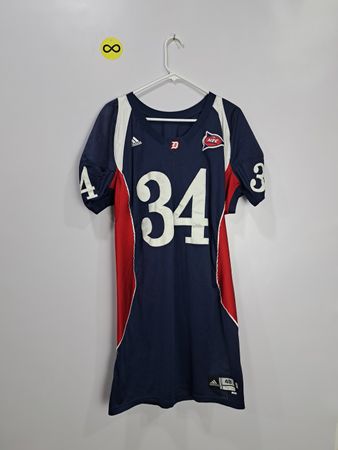 Adidas Duke Blue Devils #34 Jersey