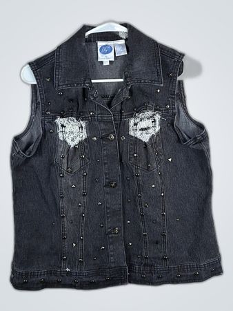 DG by Diane Gilman Denim Waistcoat