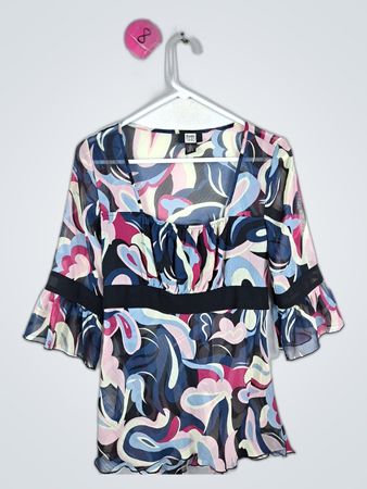 Studio 1940 Printed Blouse