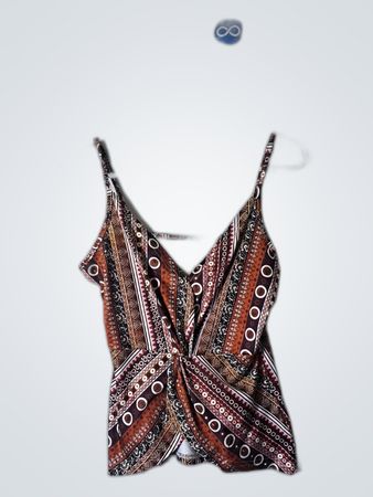 Blouse with Striped Pattern