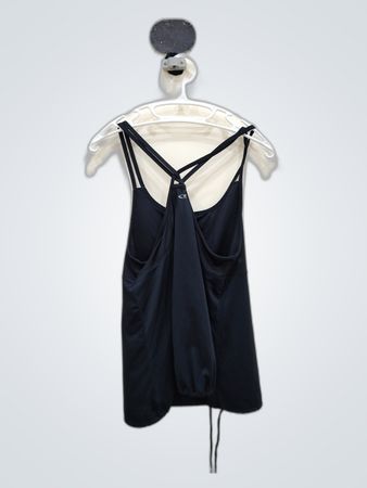 Champion Black Crisscross Tank Top
