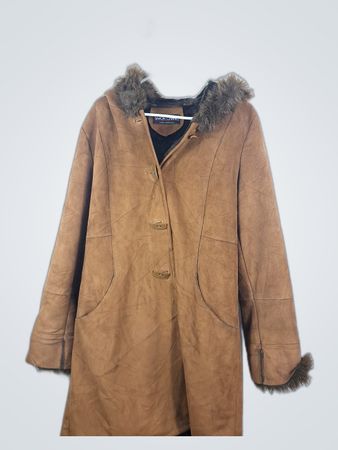 Simon Chang Faux Fur Coat
