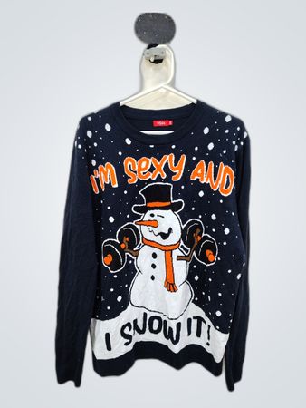 Tissalia Snowman Sweater