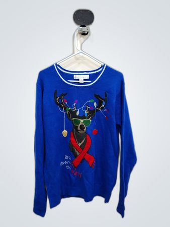 Jolly Sweaters Christmas Moose Sweater