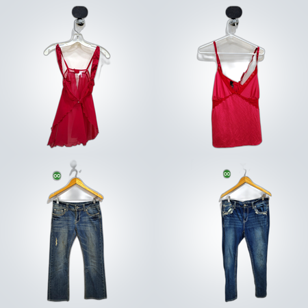 Guess Red Jean Bundle