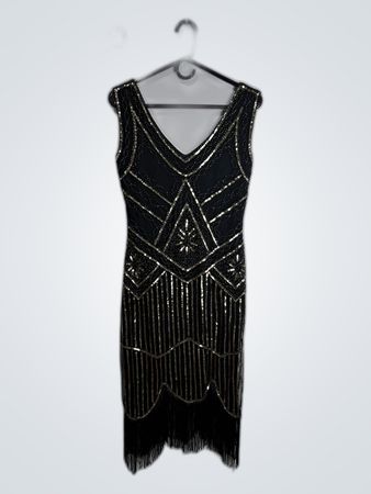 Beaded Fringe Dress