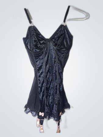 Victoria's Secret Black Lace Bustier
