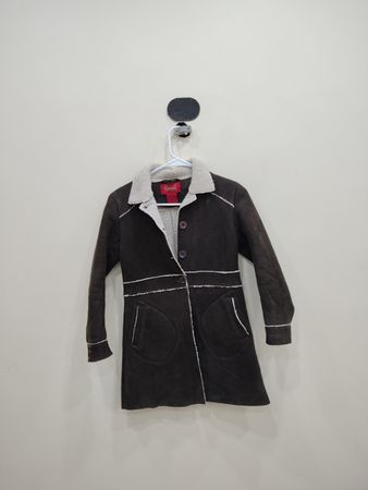 Ports Blues Brown Suede Jacket