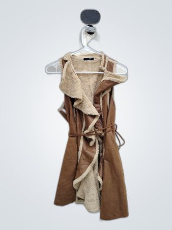 RYL Fur Trimmed Waistcoat