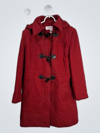 Nautica Red Hooded Coat